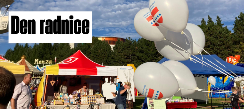 Den radnice – banner