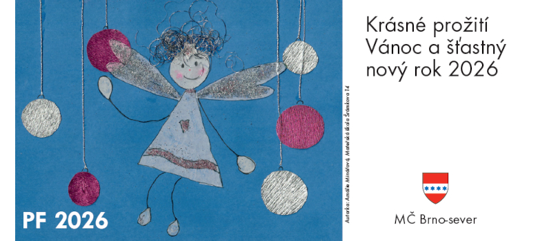 Novoročenka městské části Brno-sever 2026 – banner